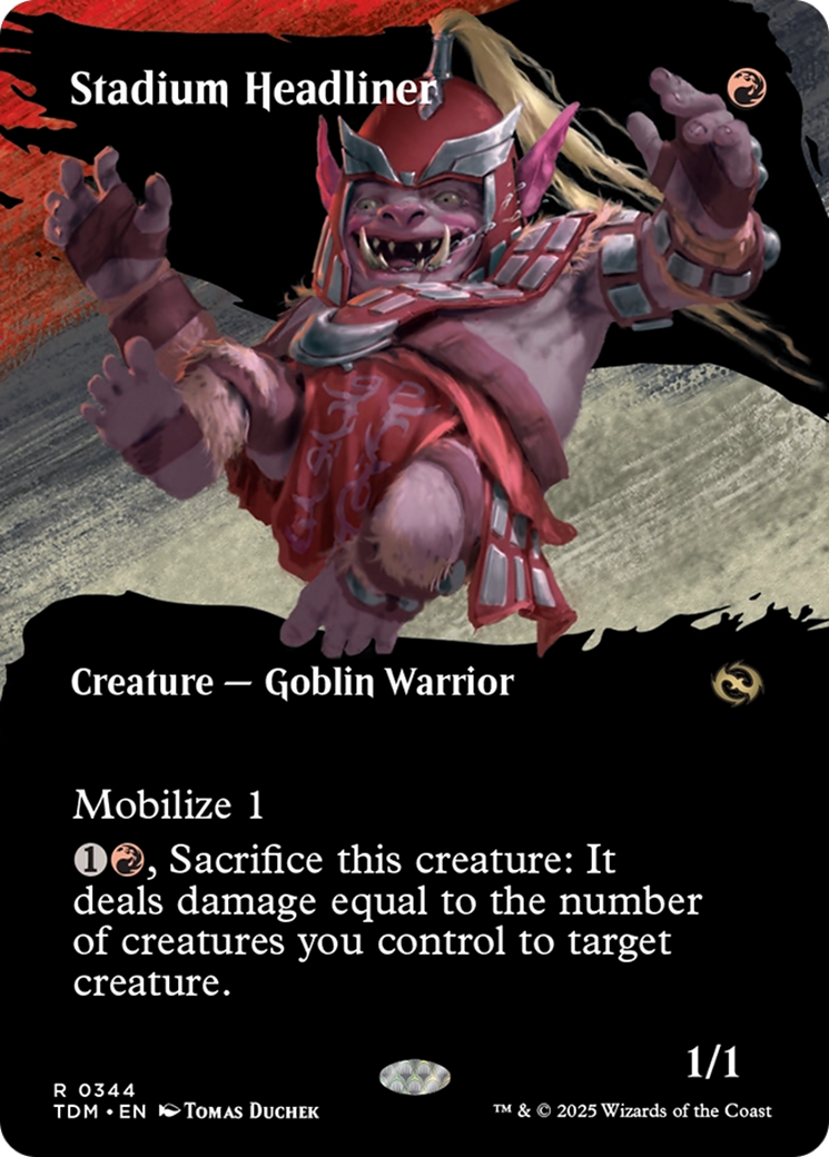 Stadium Headliner (Borderless) [Tarkir: Dragonstorm] | Shuffle n Cut Hobbies & Games