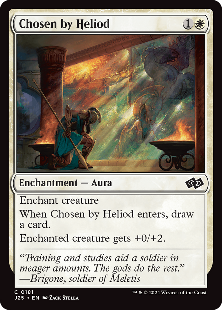Chosen by Heliod [Foundations Jumpstart] | Shuffle n Cut Hobbies & Games
