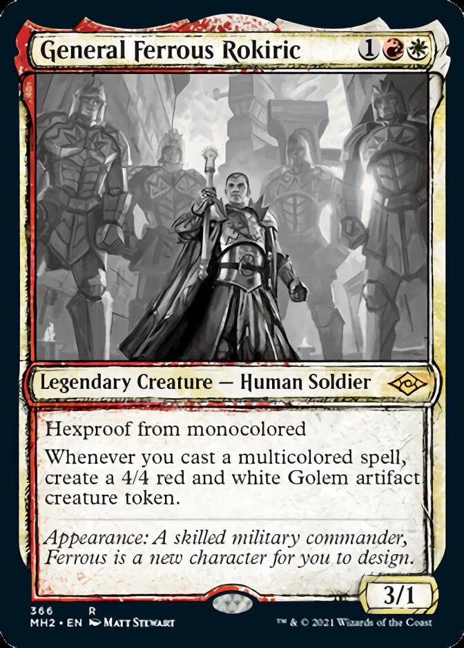 General Ferrous Rokiric (Sketch) [Modern Horizons 2] | Shuffle n Cut Hobbies & Games