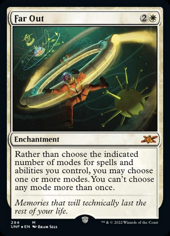 Far Out (Galaxy Foil) [Unfinity] | Shuffle n Cut Hobbies & Games
