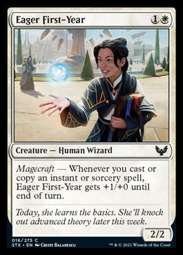 Eager First-Year [Strixhaven: School of Mages] | Shuffle n Cut Hobbies & Games