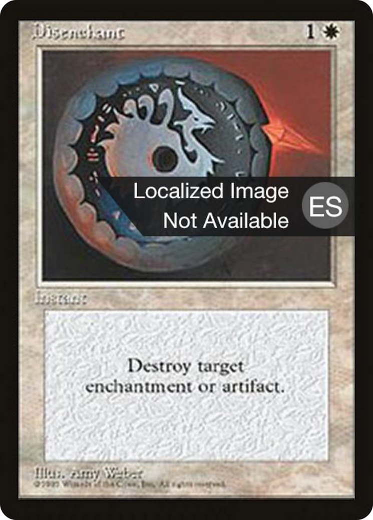 Disenchant [Fourth Edition Foreign Black Border] | Shuffle n Cut Hobbies & Games