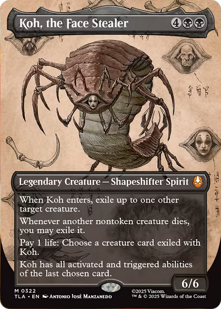 Koh, the Face Stealer (Borderless) [Avatar: The Last Airbender] | Shuffle n Cut Hobbies & Games