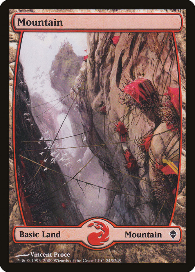 Mountain (245) [Zendikar] | Shuffle n Cut Hobbies & Games