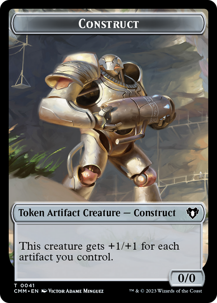 Construct Token (41) [Commander Masters Tokens] | Shuffle n Cut Hobbies & Games
