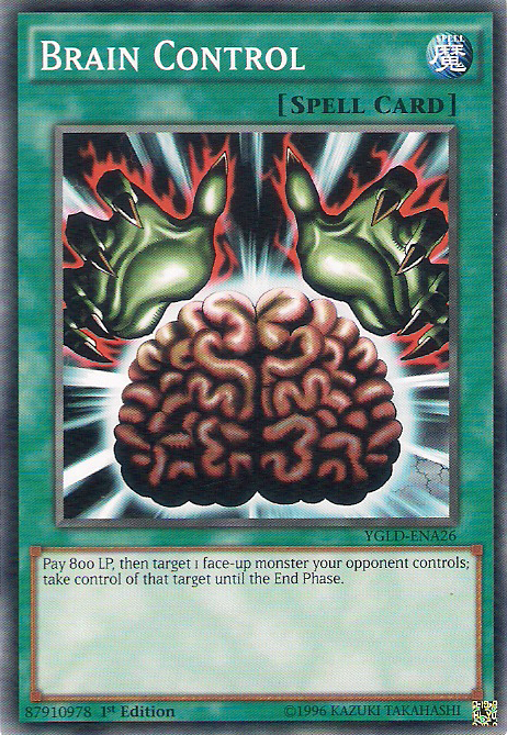 Brain Control [YGLD-ENA26] Common | Shuffle n Cut Hobbies & Games