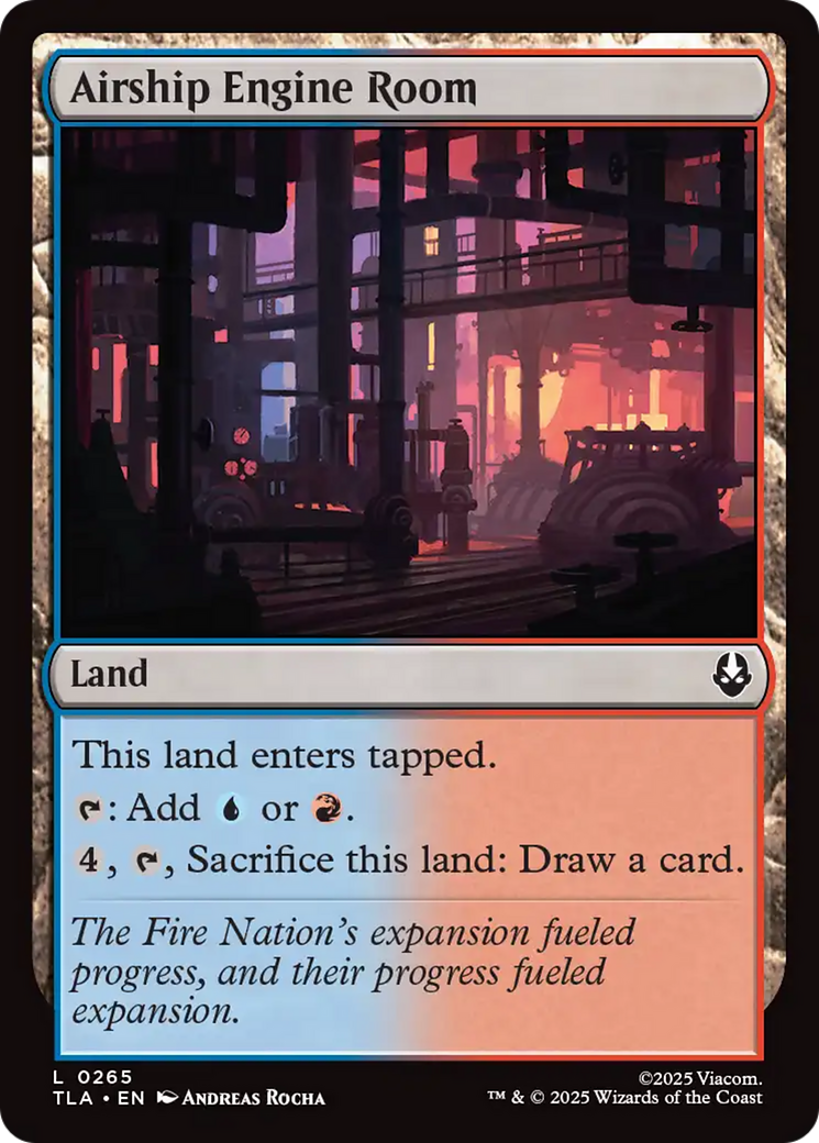 Airship Engine Room [Avatar: The Last Airbender] | Shuffle n Cut Hobbies & Games