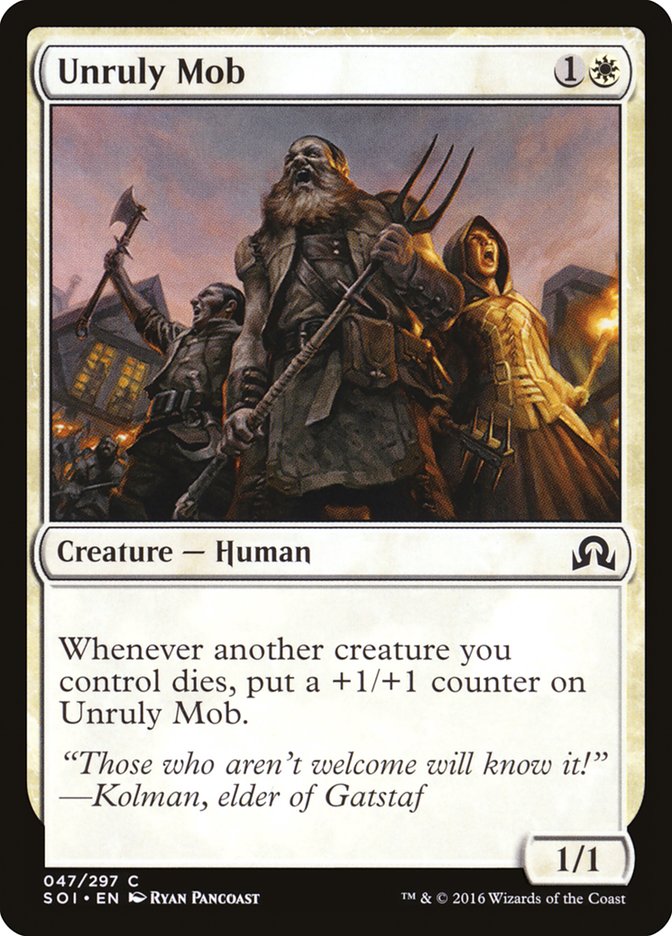 Unruly Mob [Shadows over Innistrad] | Shuffle n Cut Hobbies & Games