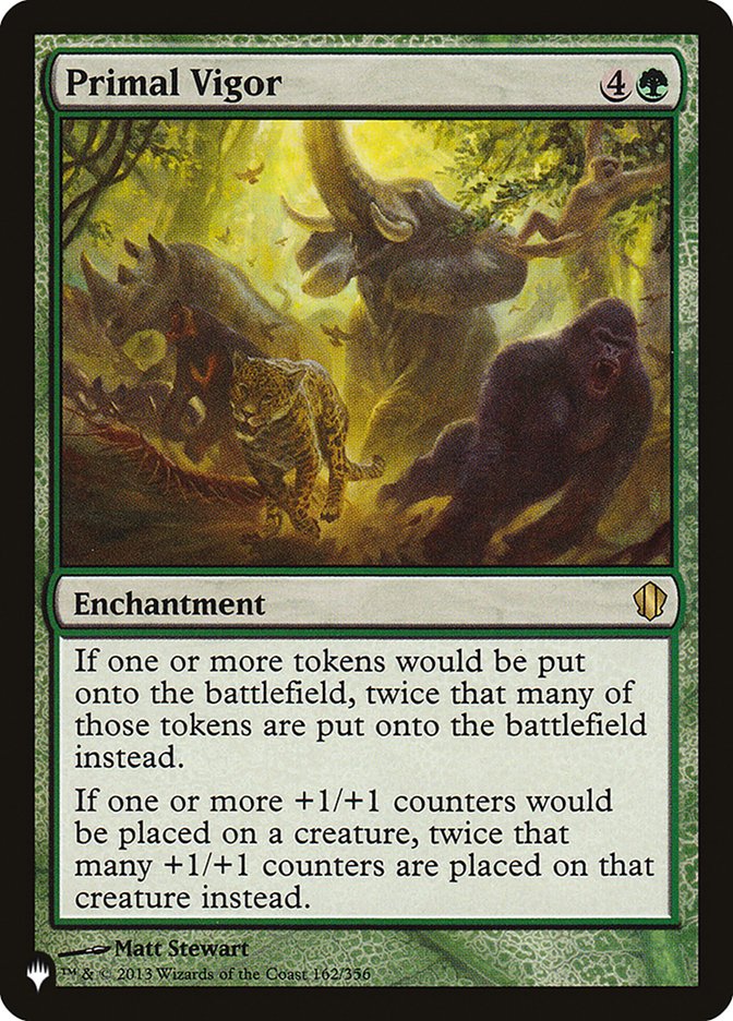 Primal Vigor [The List] | Shuffle n Cut Hobbies & Games
