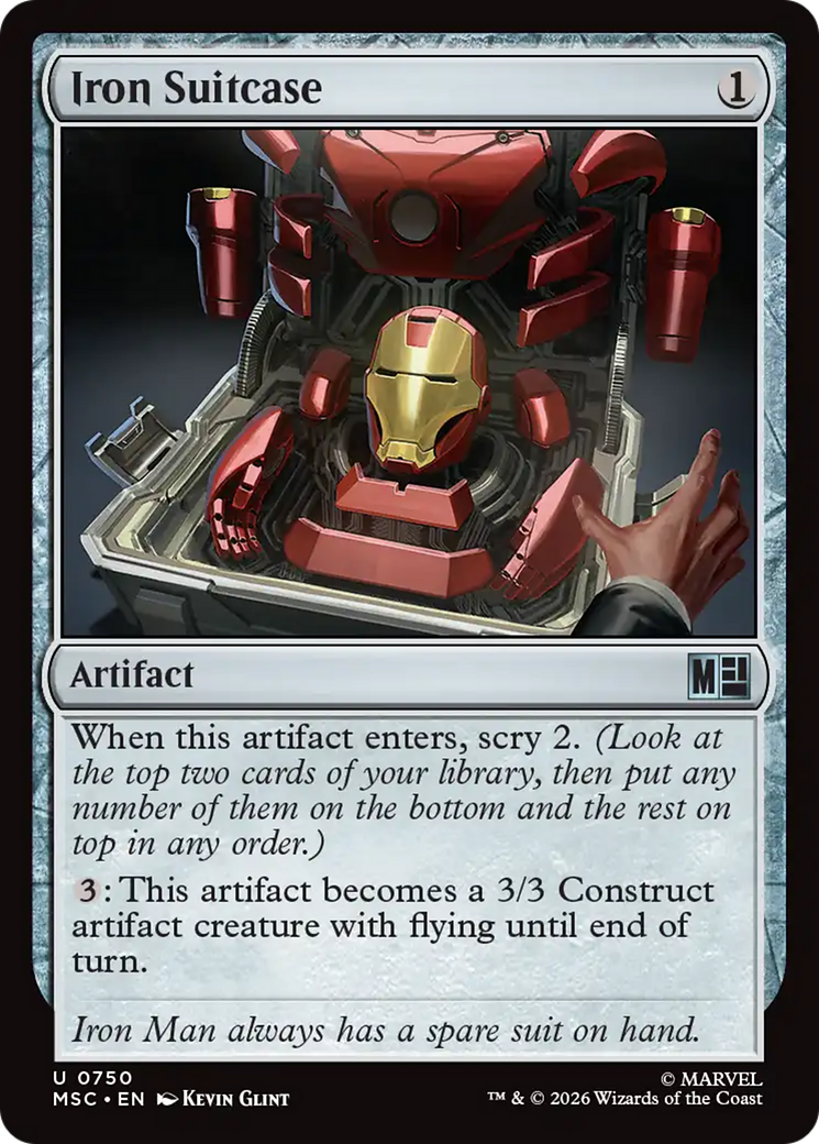 Iron Suitcase [Marvel Super Heroes Commander] | Shuffle n Cut Hobbies & Games