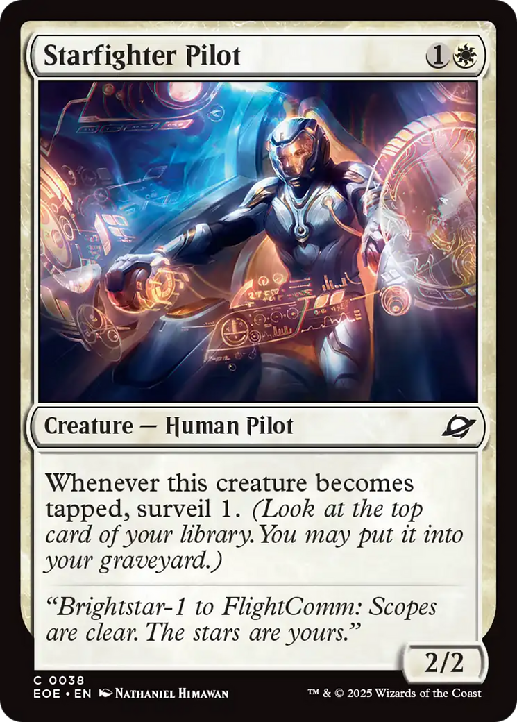 Starfighter Pilot [Edge of Eternities] | Shuffle n Cut Hobbies & Games