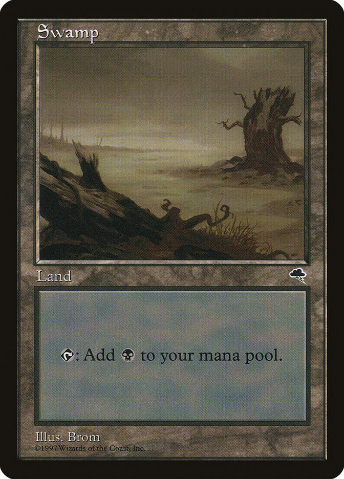 Swamp (Black Sky) [Tempest] | Shuffle n Cut Hobbies & Games