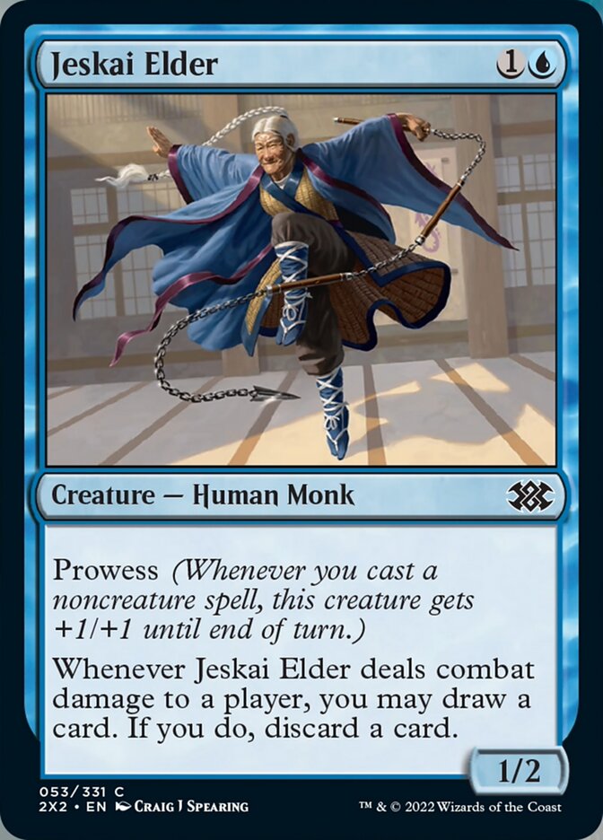 Jeskai Elder [Double Masters 2022] | Shuffle n Cut Hobbies & Games