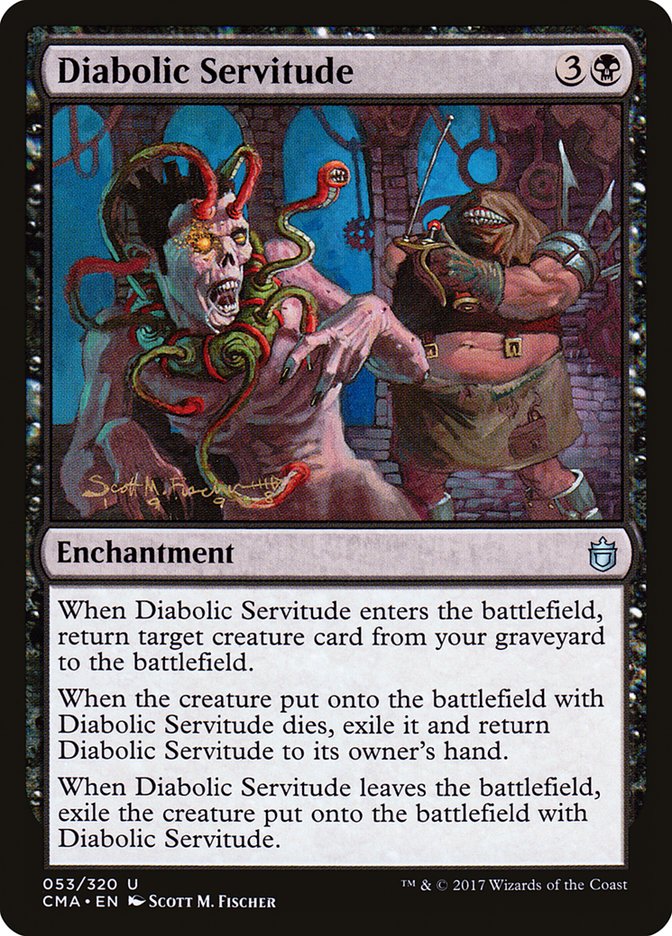 Diabolic Servitude [Commander Anthology] | Shuffle n Cut Hobbies & Games