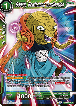 Babidi, Bewitching Domination (Rare) (BT13-075) [Supreme Rivalry] | Shuffle n Cut Hobbies & Games
