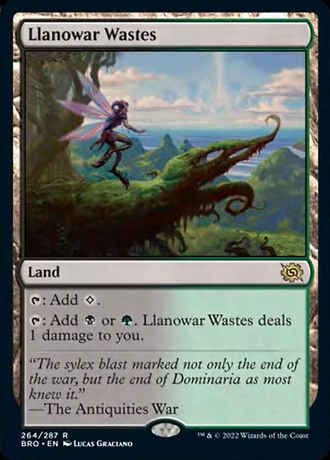 Llanowar Wastes [The Brothers' War] | Shuffle n Cut Hobbies & Games