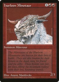 Hurloon Minotaur (Oversized) [Oversize Cards] | Shuffle n Cut Hobbies & Games