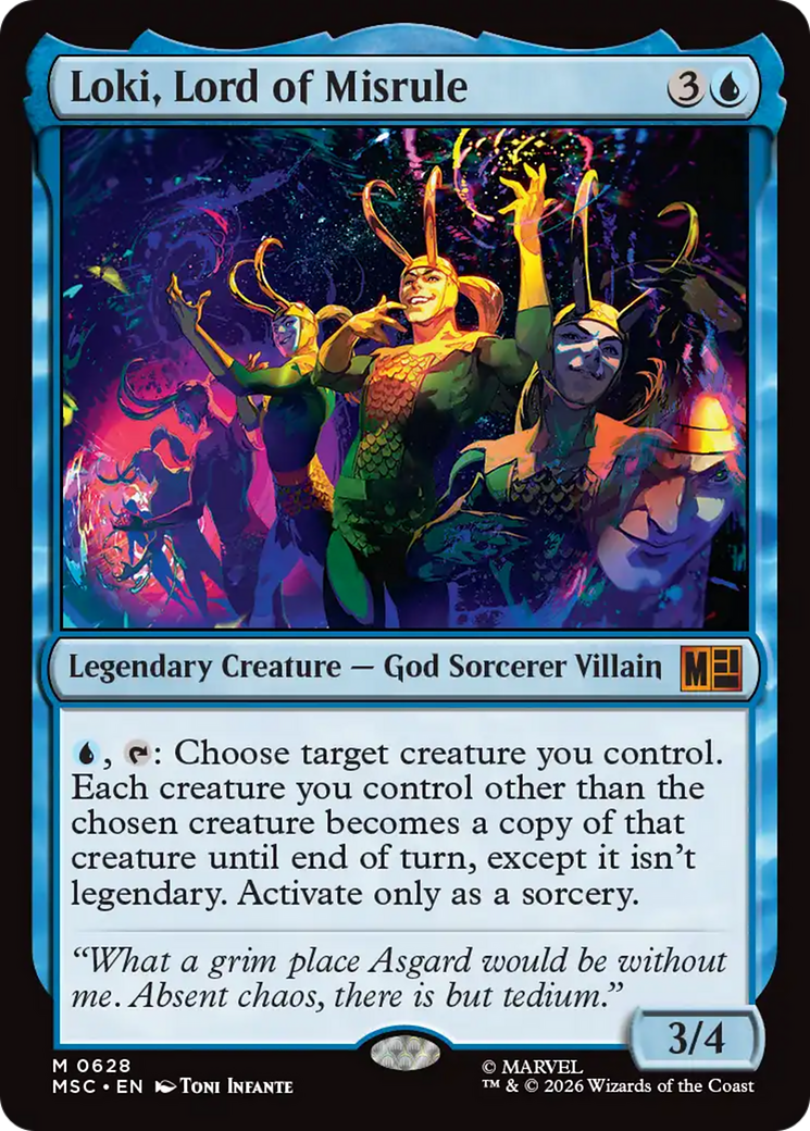 Loki, Lord of Misrule [Marvel Super Heroes Commander] | Shuffle n Cut Hobbies & Games