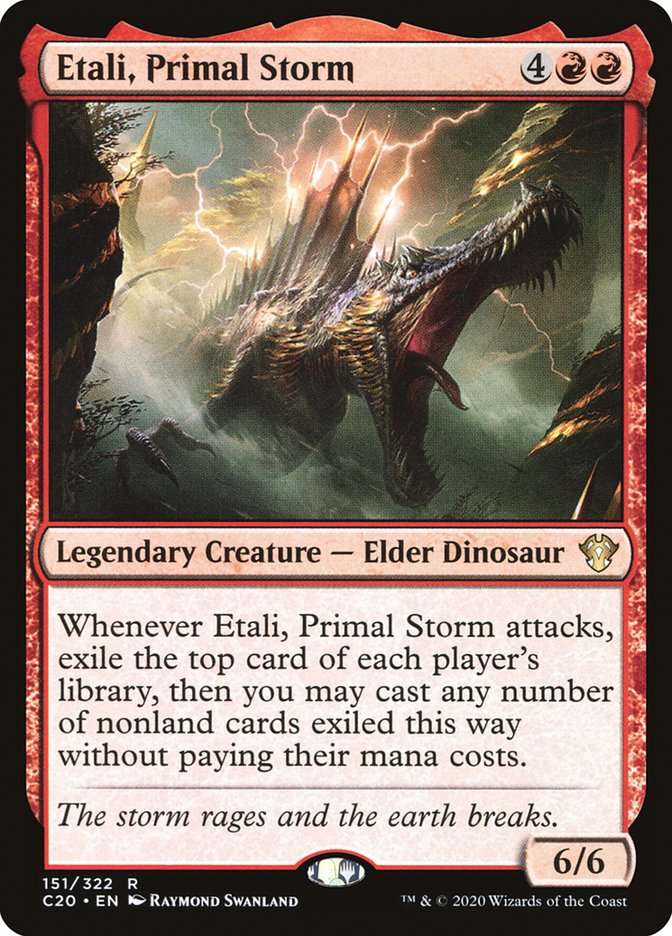 Etali, Primal Storm [Commander 2020] | Shuffle n Cut Hobbies & Games
