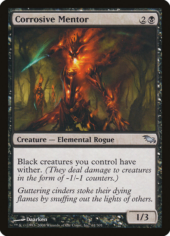 Corrosive Mentor [Shadowmoor] | Shuffle n Cut Hobbies & Games