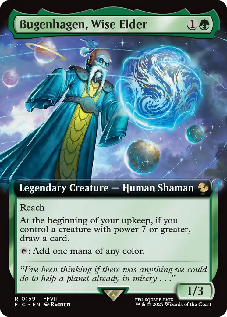 Bugenhagen, Wise Elder (Extended Art) [FINAL FANTASY Commander] | Shuffle n Cut Hobbies & Games