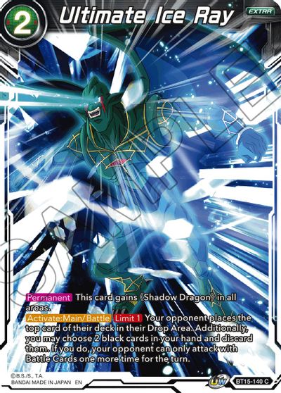 Ultimate Ice Ray (BT15-140) [Saiyan Showdown] | Shuffle n Cut Hobbies & Games