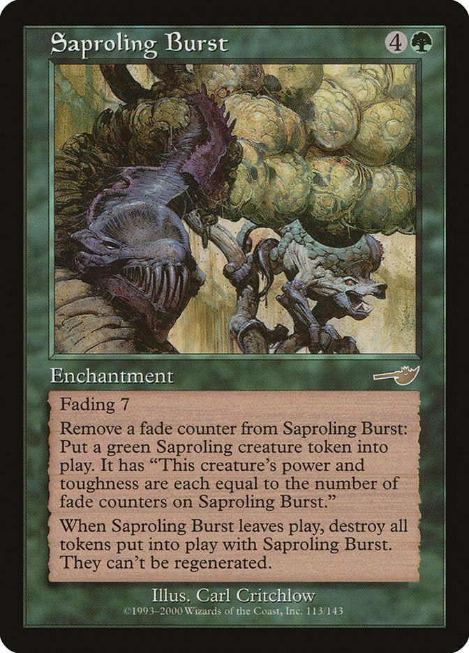 Saproling Burst [Nemesis] | Shuffle n Cut Hobbies & Games