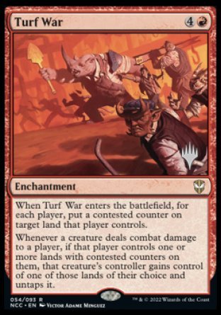 Turf War (Promo Pack) [Streets of New Capenna Commander Promos] | Shuffle n Cut Hobbies & Games