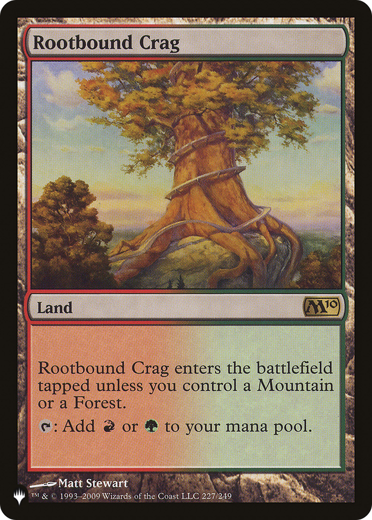 Rootbound Crag [The List] | Shuffle n Cut Hobbies & Games