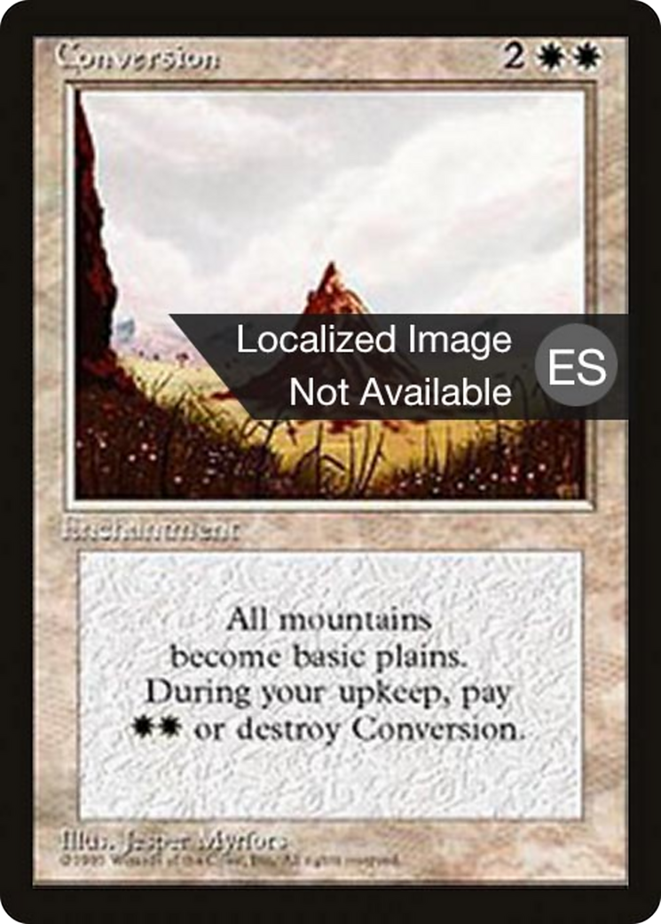 Conversion [Fourth Edition Foreign Black Border] | Shuffle n Cut Hobbies & Games