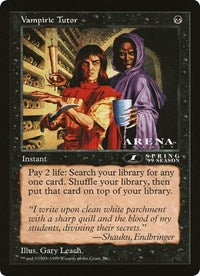 Vampiric Tutor (Oversized) [Oversize Cards] | Shuffle n Cut Hobbies & Games