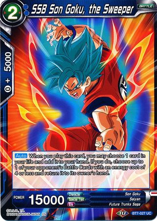 SSB Son Goku, the Sweeper (BT7-027) [Assault of the Saiyans] | Shuffle n Cut Hobbies & Games