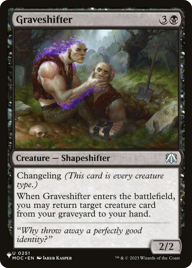 Graveshifter [The List] | Shuffle n Cut Hobbies & Games