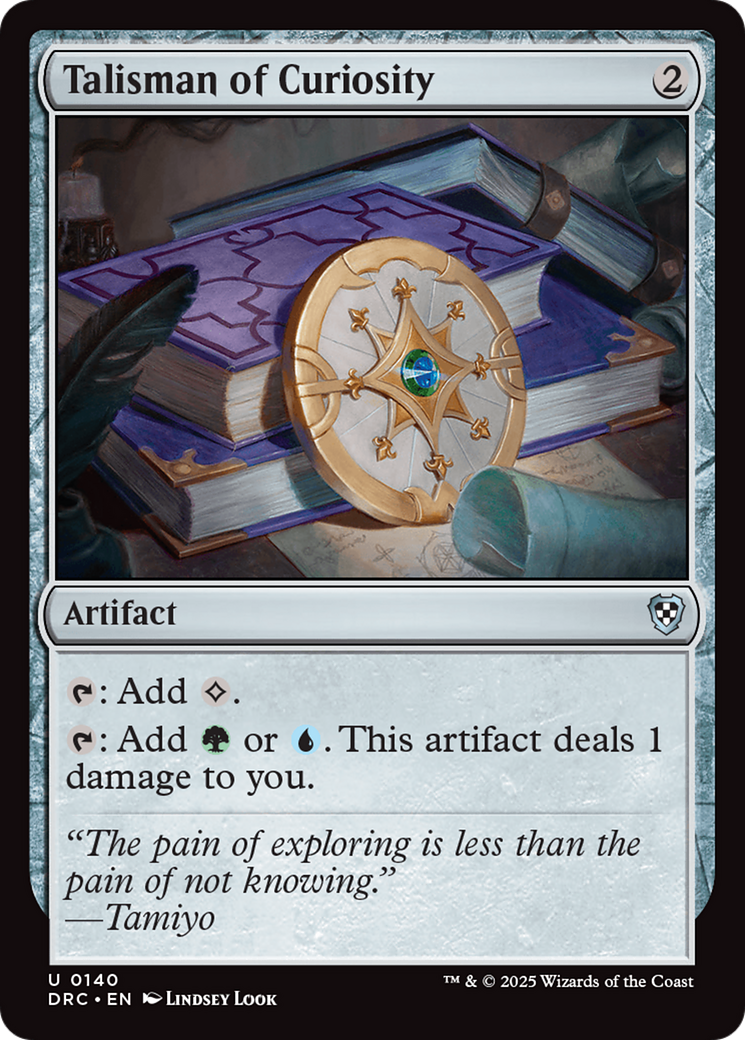 Talisman of Curiosity [Aetherdrift Commander] | Shuffle n Cut Hobbies & Games