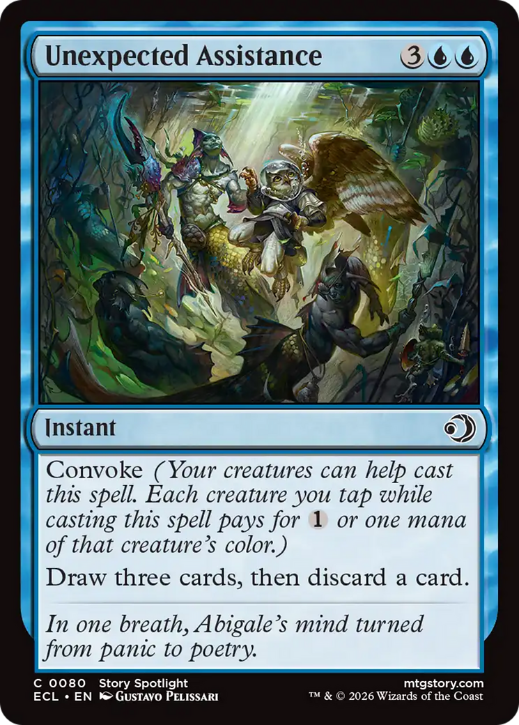 Unexpected Assistance [Lorwyn Eclipsed] | Shuffle n Cut Hobbies & Games