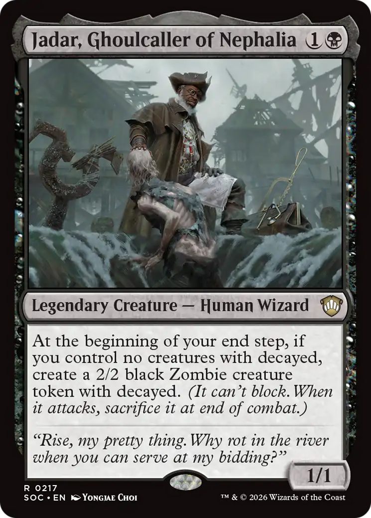 Jadar, Ghoulcaller of Nephalia [Secrets of Strixhaven Commander] | Shuffle n Cut Hobbies & Games