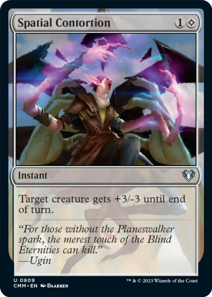 Spatial Contortion [Commander Masters] | Shuffle n Cut Hobbies & Games