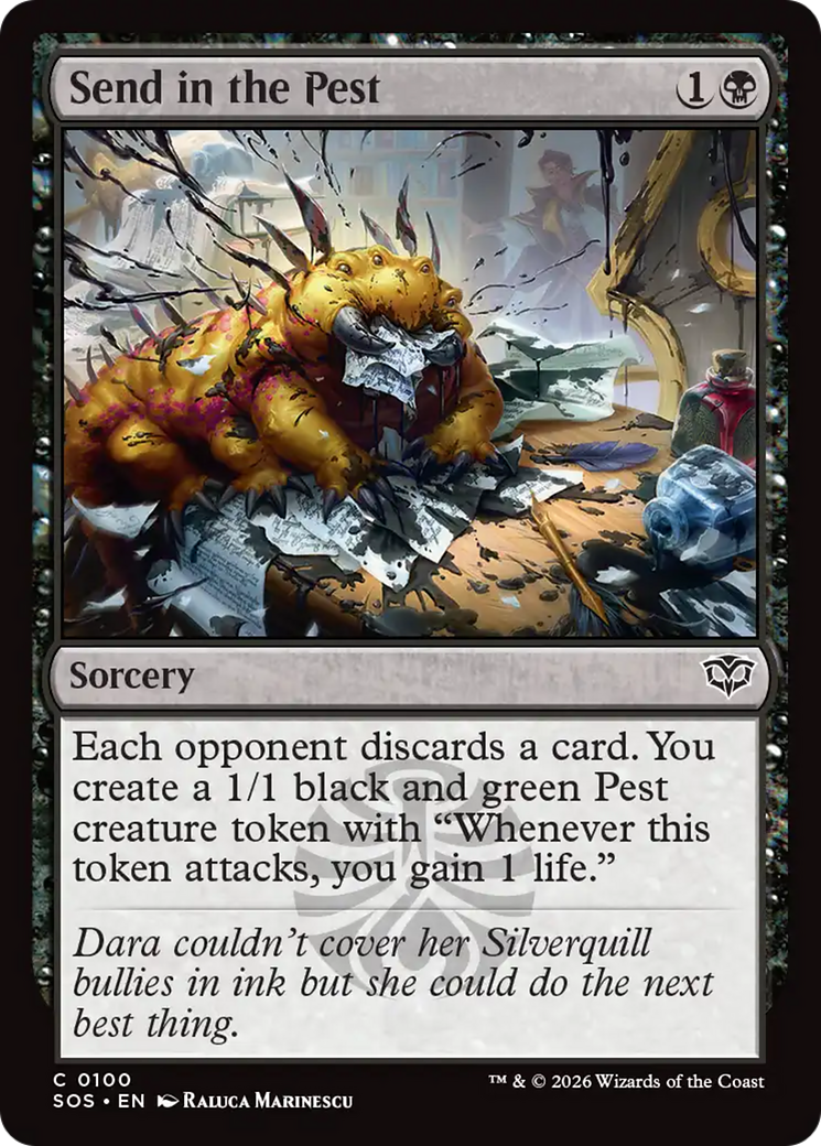 Send in the Pest [Secrets of Strixhaven] | Shuffle n Cut Hobbies & Games