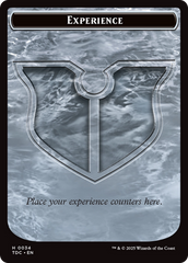 Experience // Treasure Double-Sided Token [Tarkir: Dragonstorm Commander Tokens] | Shuffle n Cut Hobbies & Games