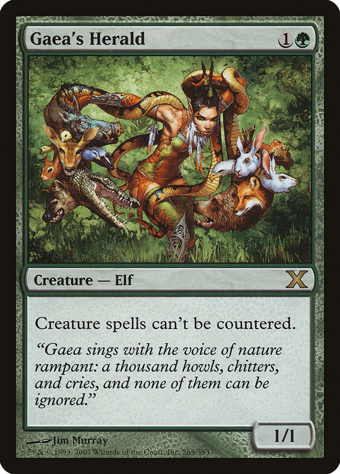 Gaea's Herald [Tenth Edition] | Shuffle n Cut Hobbies & Games