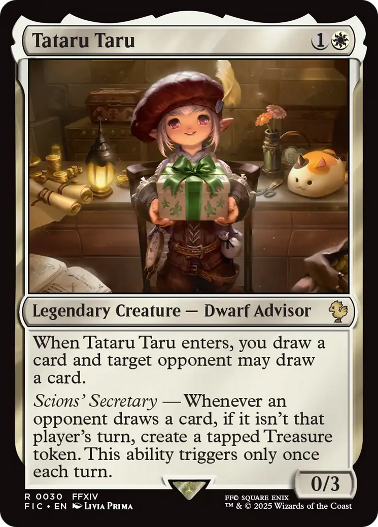 Tataru Taru [FINAL FANTASY Commander] | Shuffle n Cut Hobbies & Games