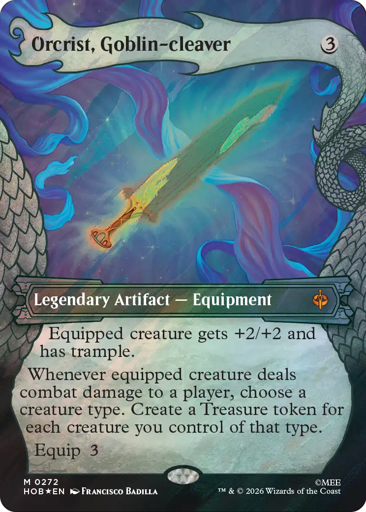 Orcrist, Goblin-cleaver (Showcase) (Surge Foil) [The Hobbit] | Shuffle n Cut Hobbies & Games