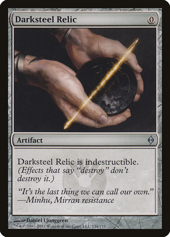 Darksteel Relic [New Phyrexia] | Shuffle n Cut Hobbies & Games