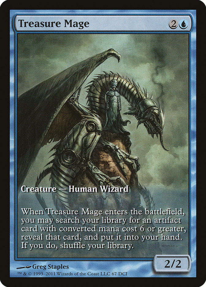 Treasure Mage (Extended Art) [Mirrodin Besieged Promos] | Shuffle n Cut Hobbies & Games