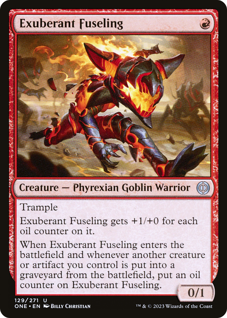 Exuberant Fuseling [Phyrexia: All Will Be One] | Shuffle n Cut Hobbies & Games