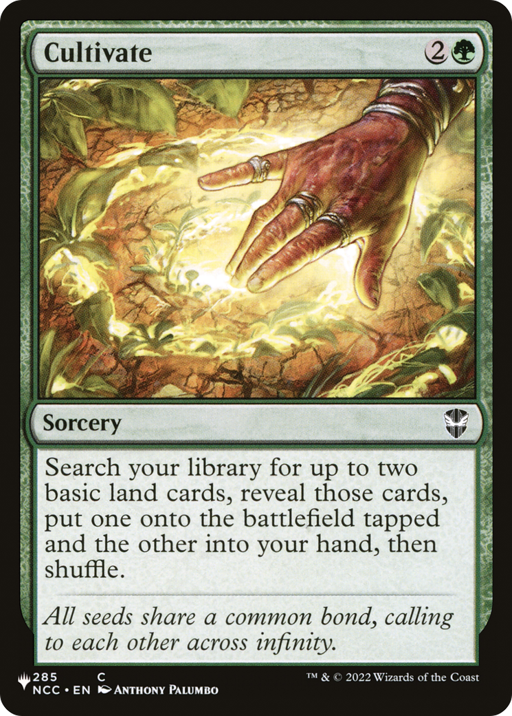 Cultivate (NCC) [The List] | Shuffle n Cut Hobbies & Games