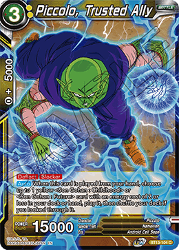 Piccolo, Trusted Ally (Common) (BT13-104) [Supreme Rivalry] | Shuffle n Cut Hobbies & Games