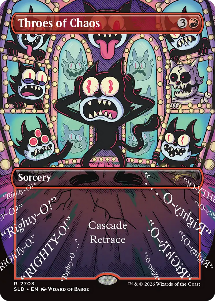 Throes of Chaos [Secret Lair Drop Series] | Shuffle n Cut Hobbies & Games