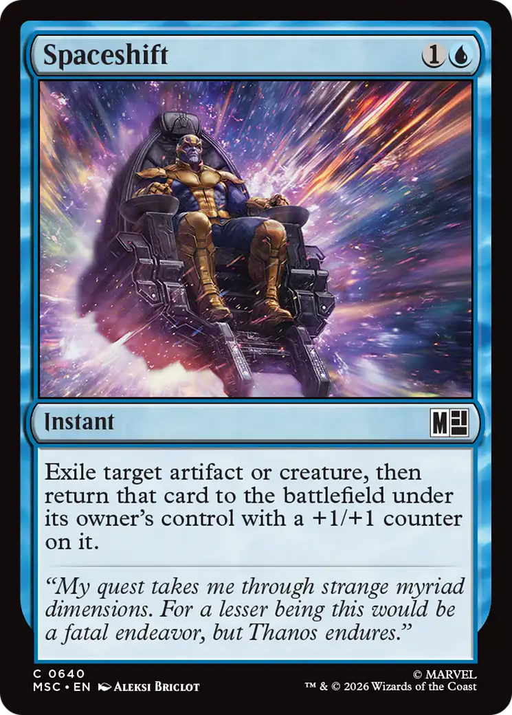 Spaceshift [Marvel Super Heroes Commander] | Shuffle n Cut Hobbies & Games