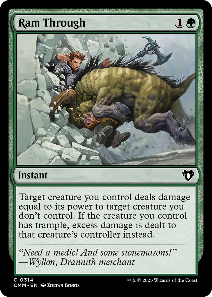 Ram Through [Commander Masters] | Shuffle n Cut Hobbies & Games